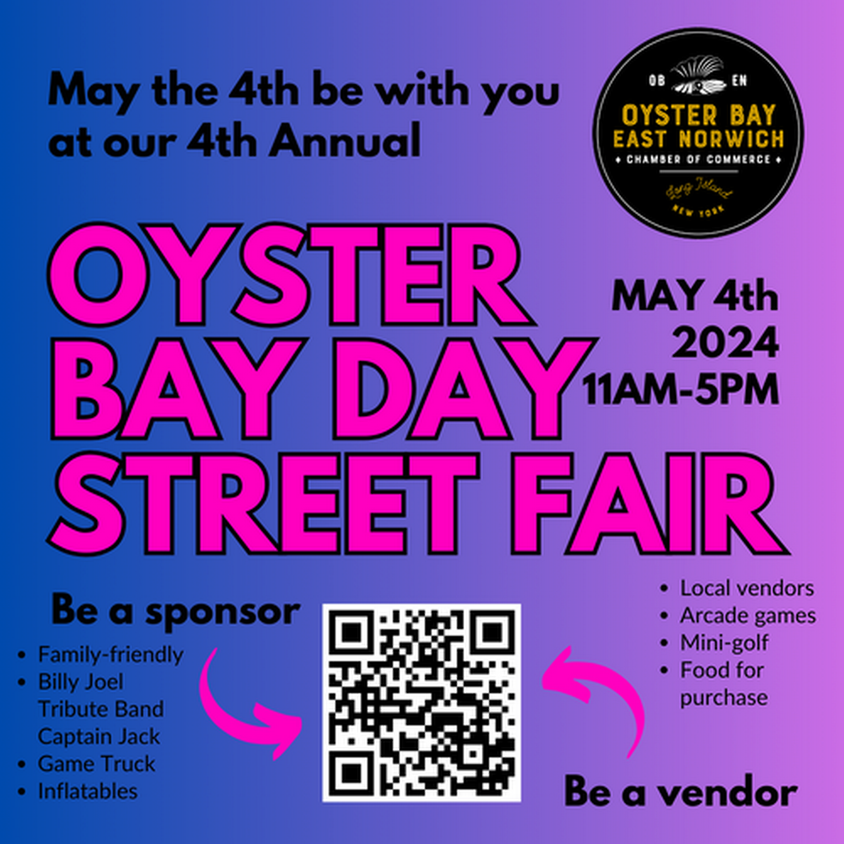 Oyster Bay Day Spring 2024 May 4, 2024